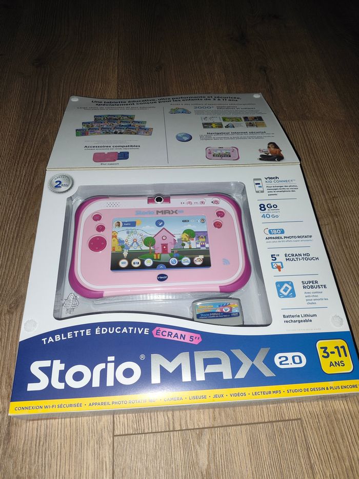 Tablette Storio max 2.0 rose neuve - photo numéro 2