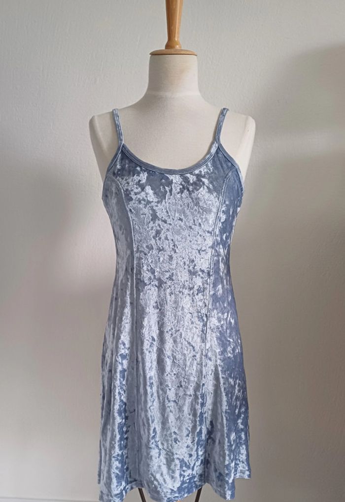 Robe velours ras taille 36/38