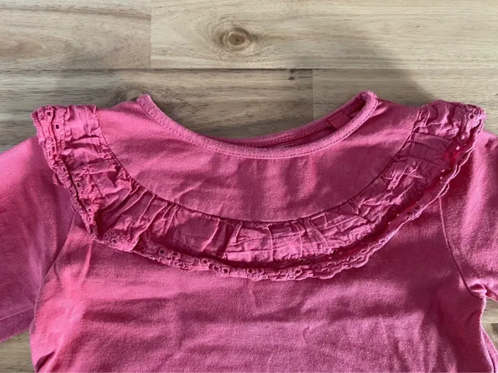 T-shirt fashion private compagny rose - photo numéro 2