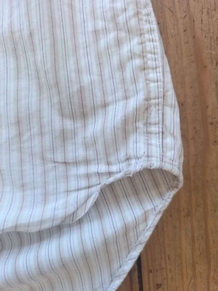 Chemise a rayures manches courtes Levi's Strauss & co taille M - photo numéro 6