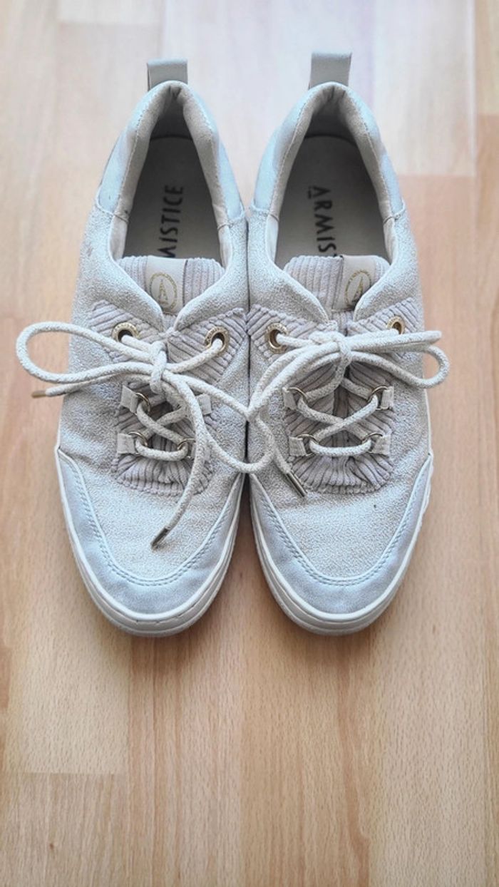 Basket beige Armistice taille 40
