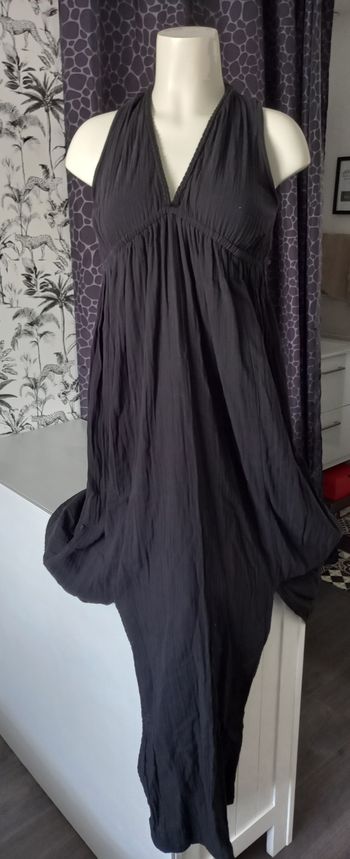 Robe longue noire