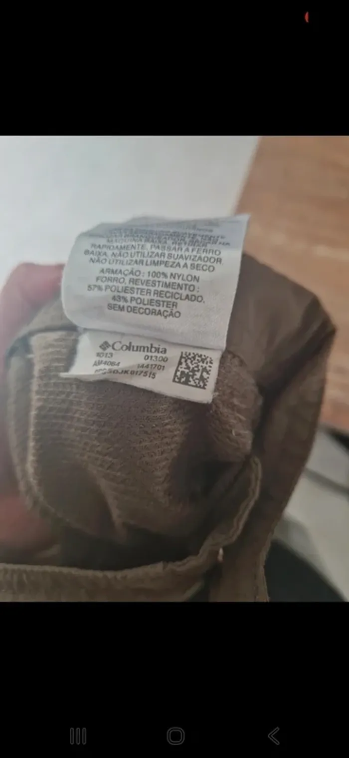 Short cargo randonnée  kaki Colombia vintage xxl très bon état - photo numéro 7