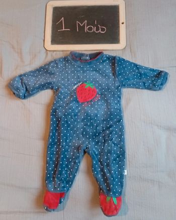 Pyjama Absorba taille 1 mois en très bon état