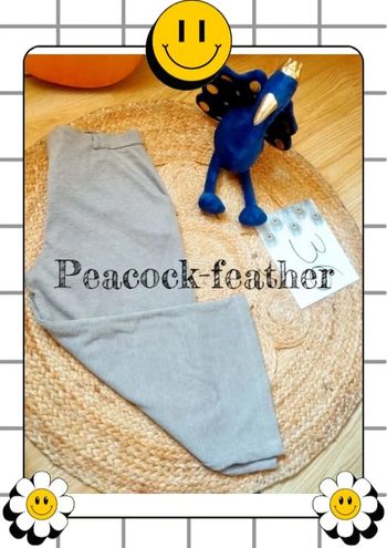 Pantalon large stradivarius beige 36