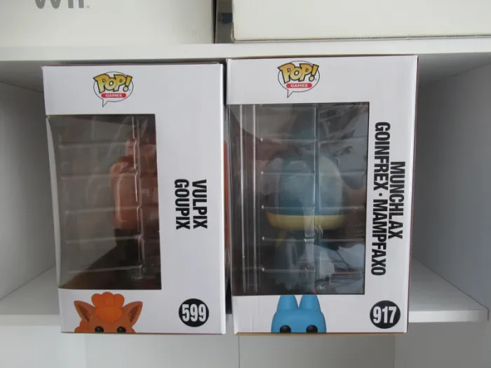 Pokémon Lot de 2 Pop XXL Goupix + Goinfrex - photo numéro 2