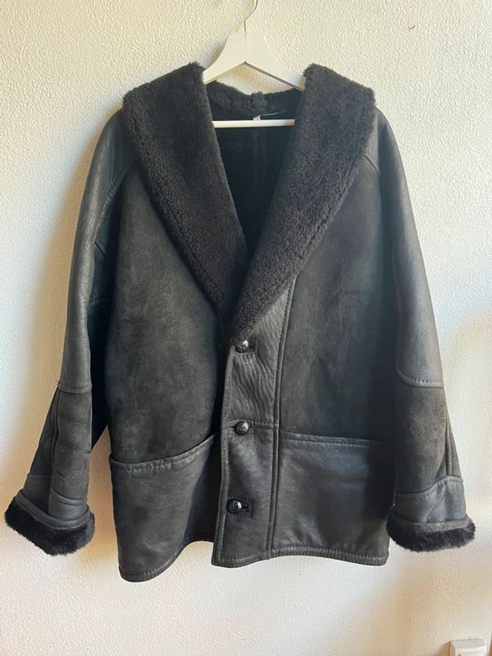 Manteau en mouton retourné Vintage