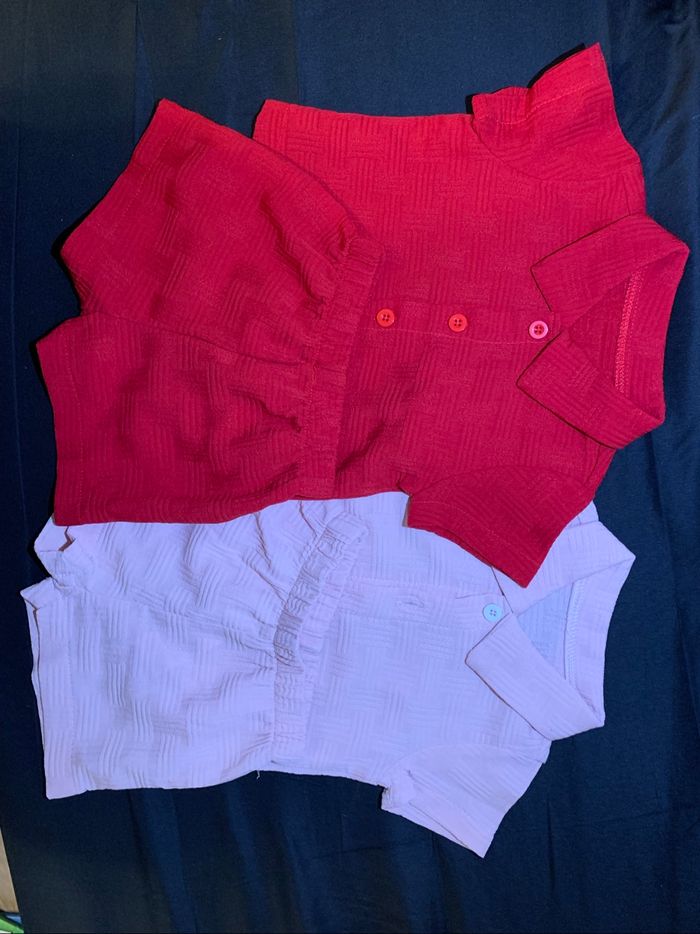 Lot ensemble short chemise bébé