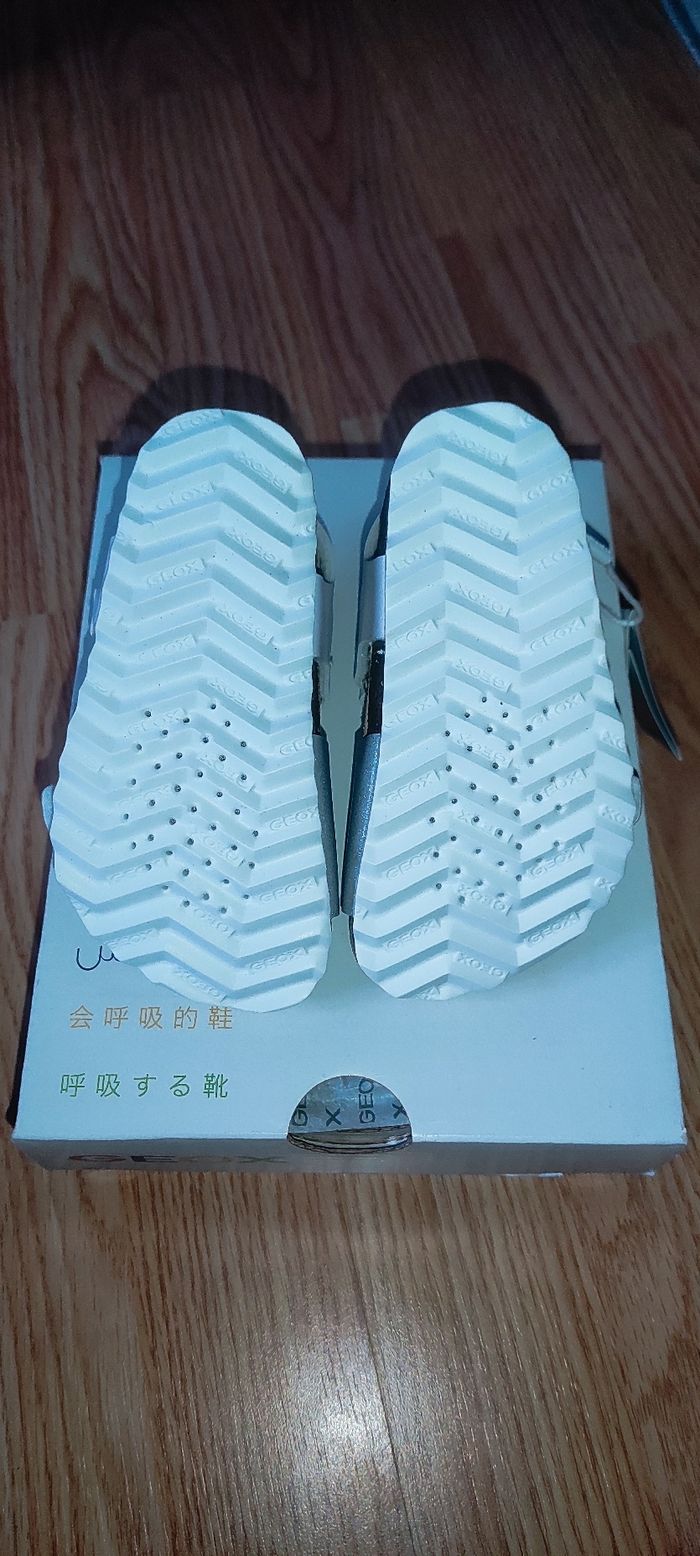 Sandale / chaussures été fille cuir geox taille 21 - photo numéro 5