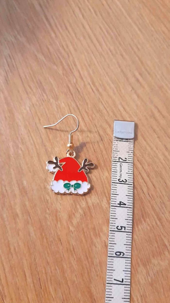 Bijoux Noël | Lot de Boucles d’Oreilles Pendantes – Neuf - photo numéro 3