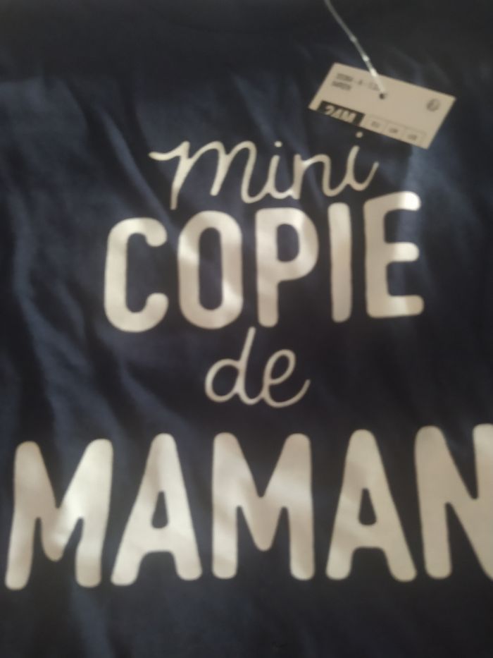 Lot 2 hauts bébé 24 mois neufs avec étiquette - photo numéro 2