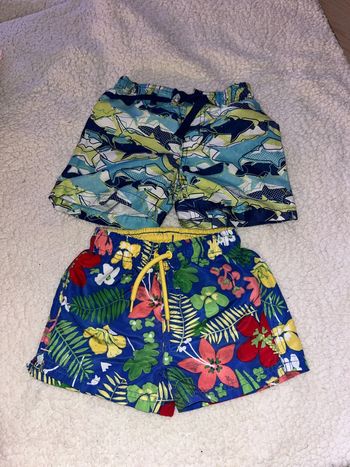 Lot de 2 shorts maillots