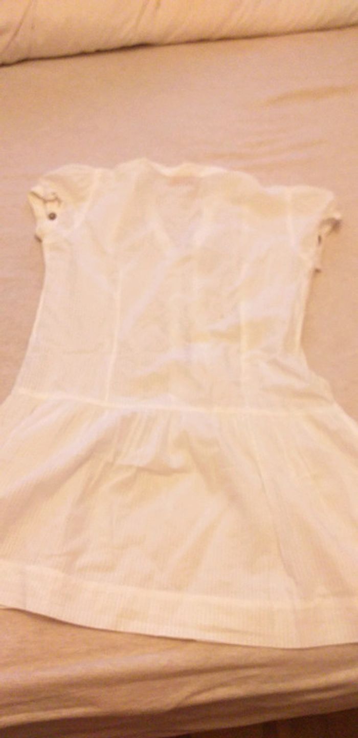 Robe Tunique blanche transparente kiabi 12 ans - photo numéro 2