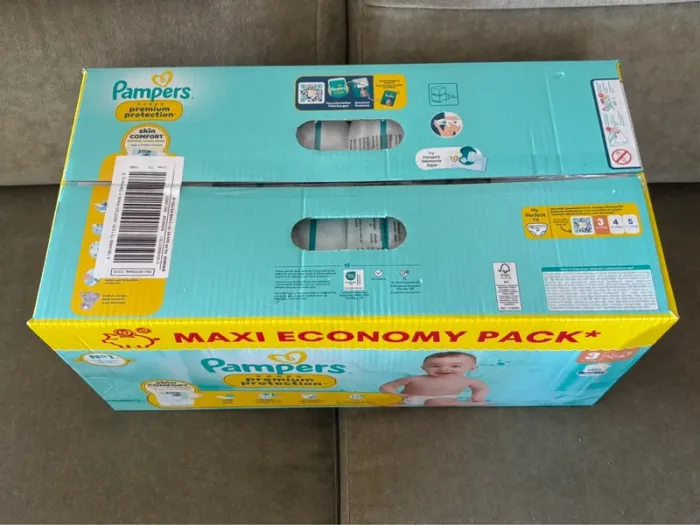 Couches Pampers Premium Protection - Taille 3 - photo numéro 2