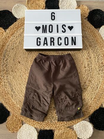 Pantalon large 6 mois