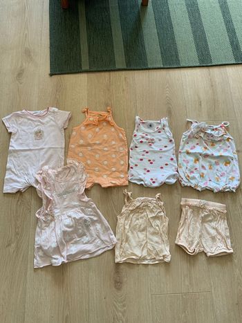 Lot été bébé fille 12 mois
