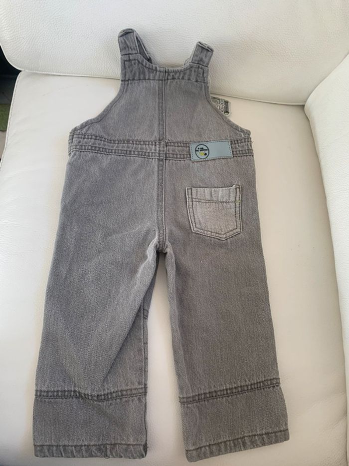 Salopette jeans gris - photo numéro 2