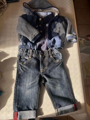 Ensemble garçon 6 mois pantalon jean