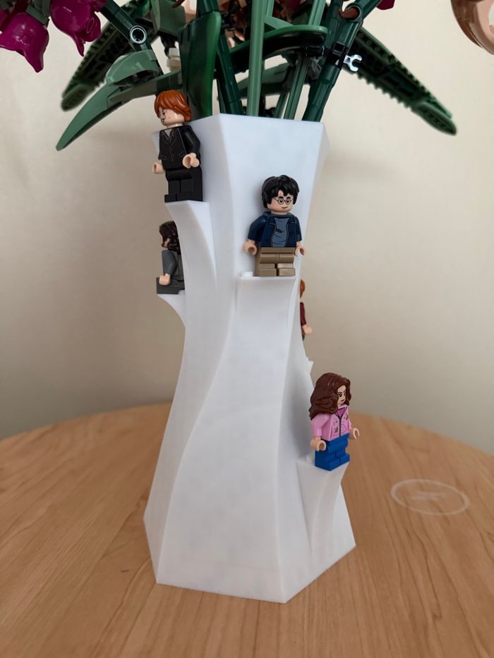 Vase idéal fleurs lego 3D - photo numéro 5