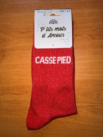 CHAUSSETTE A PAILLETTES 3€