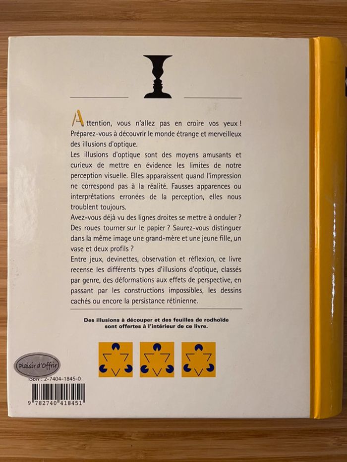 livre Illusions d’optique - photo numéro 2