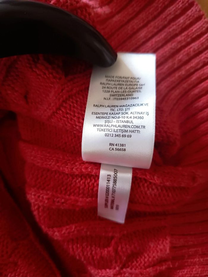 Pull Torsadé - Polo Ralph Lauren - Taille LG - photo numéro 7