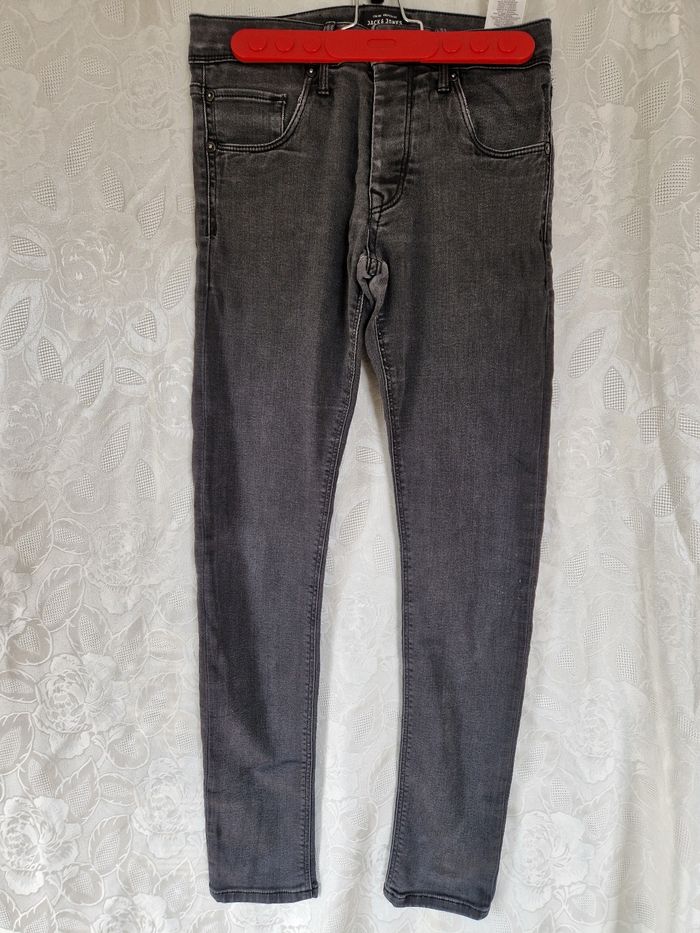 Jean noir délavé homme Jack and Jones