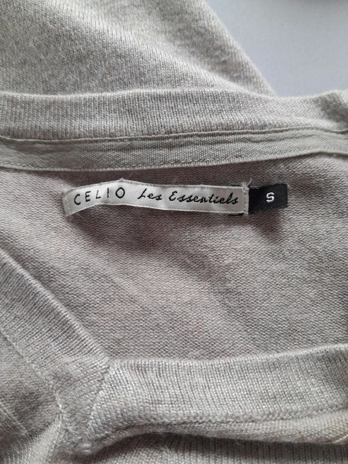 Petit pull celio avec coudieres - photo numéro 3