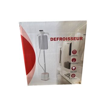 Defroisseur vapeur vertical avec cintre et tablette - Débit de vapeur 45 gr