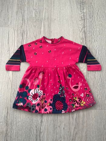 Robe Catimini – 6 mois / 68 cm – Motifs fleuristes