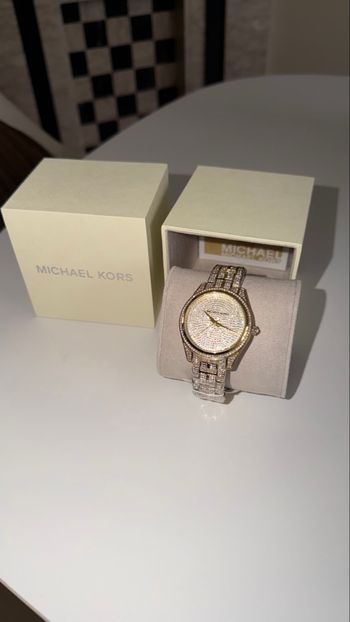 Montre dorée full strass Michael Kors neuf
