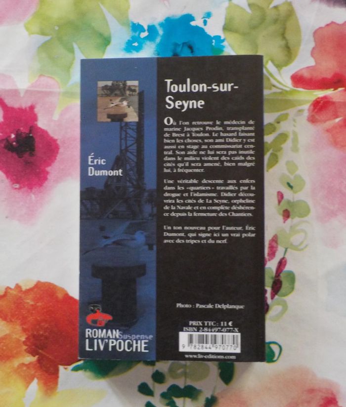 Toulon-sur-Seyne de Eric Dumont Ed. Liv'Poche Suspense - photo numéro 2