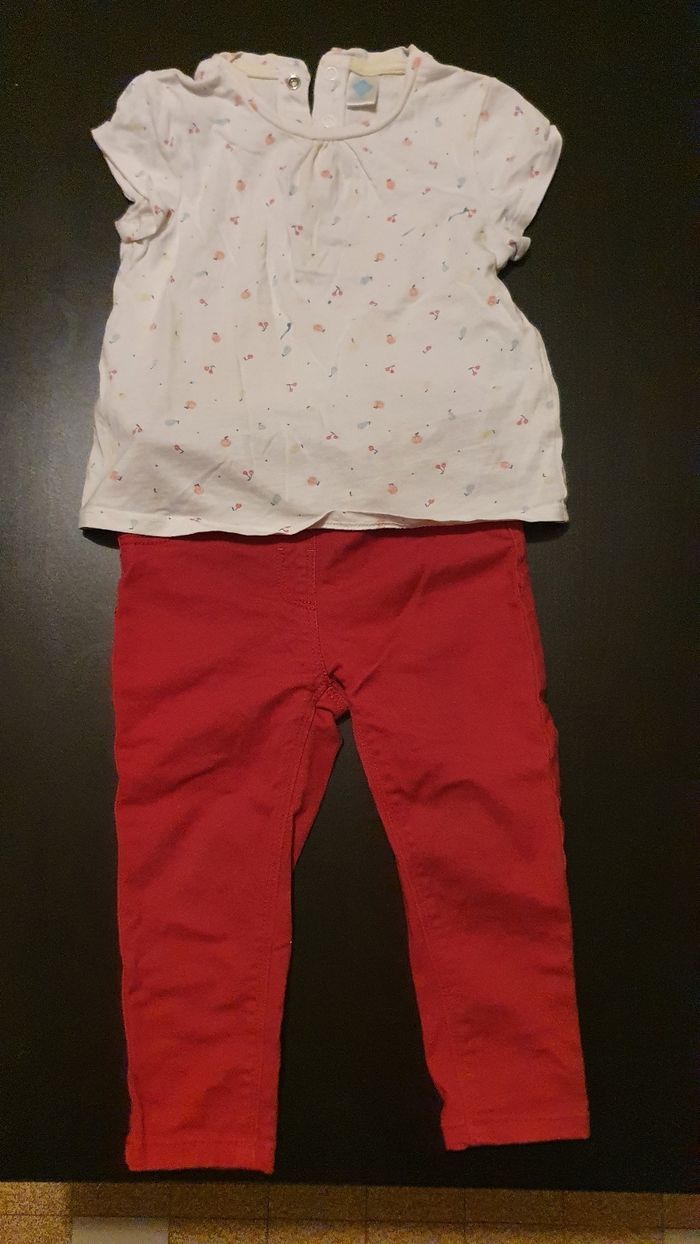 Lot de 8 ensembles été fille 18 mois - photo numéro 3