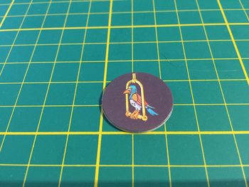 Jeton trésor Oiseau pièce détachée jeu de société Ramsès II Ravensburger #A65