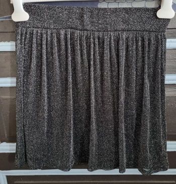 Jupe noir pailleté taille 40