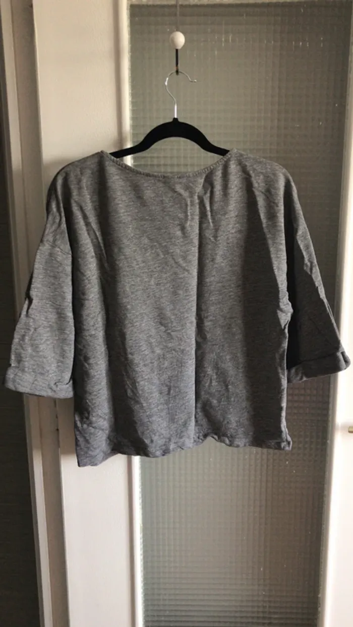 Pull gris H&M - photo numéro 2