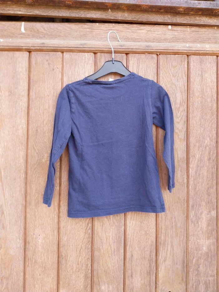 Tee-shirt manche longue fille 3 ans minnie - photo numéro 2