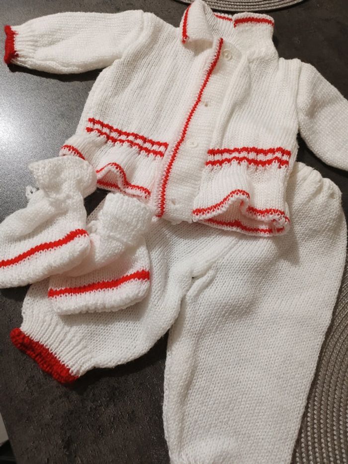 Ensemble gilet+pantalon+chaussons