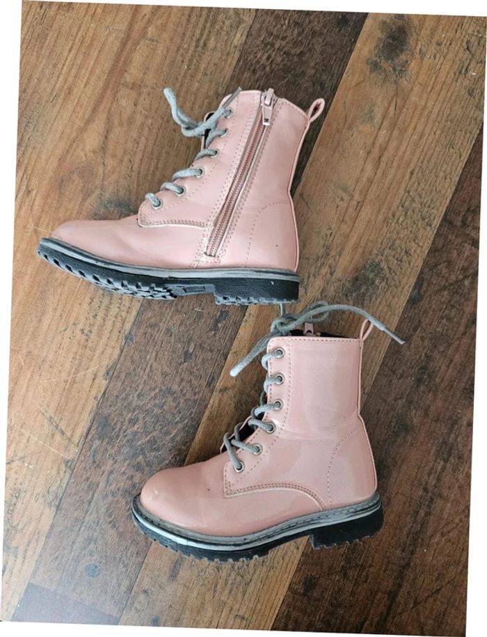 Bottines rose pointure 26 - photo numéro 2