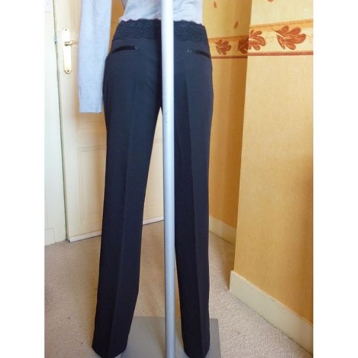 Cache Cache -  Pantalon smoking droit  T38 - photo numéro 2