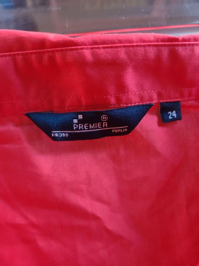 Chemise rouge - photo numéro 3