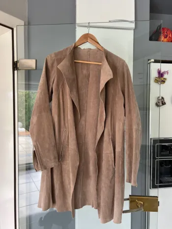Manteau daim