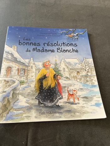 Livre les bonnes résolutions de madame blanche 