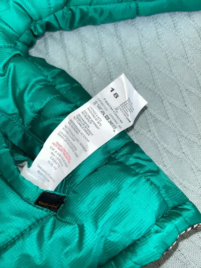 Manteau Catimini réversible bébé - photo numéro 8