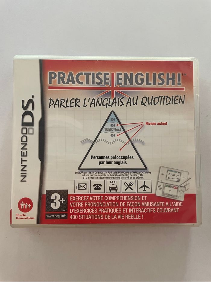 Jeu Nintendo DS Practise English