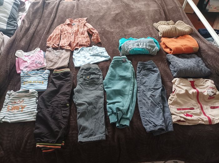 Lot de vêtements garçon 23 mois saison hiver
