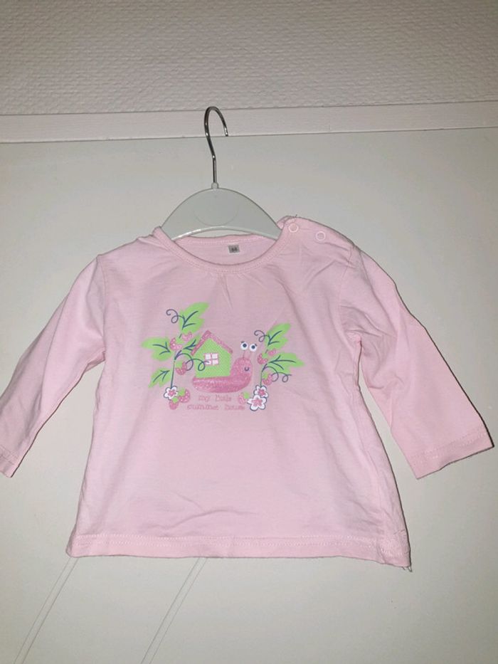 T-shirt rose Zeeman 6 mois