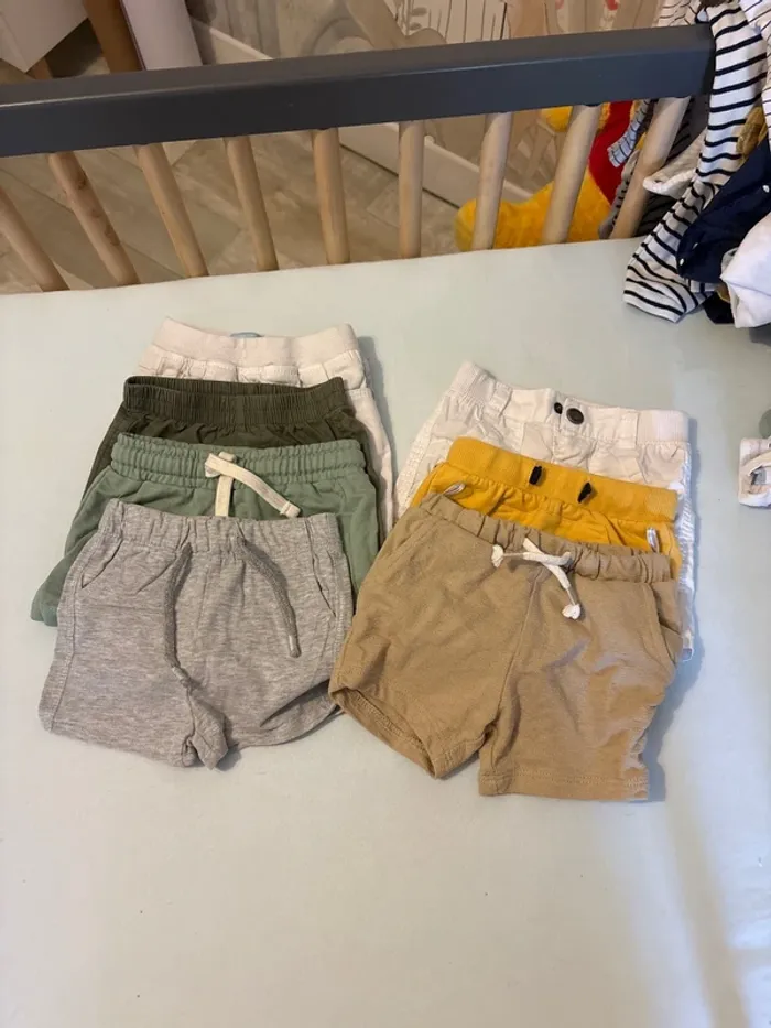Lot de 7 short