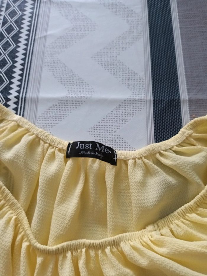 Blouse jaune poussin - photo numéro 4