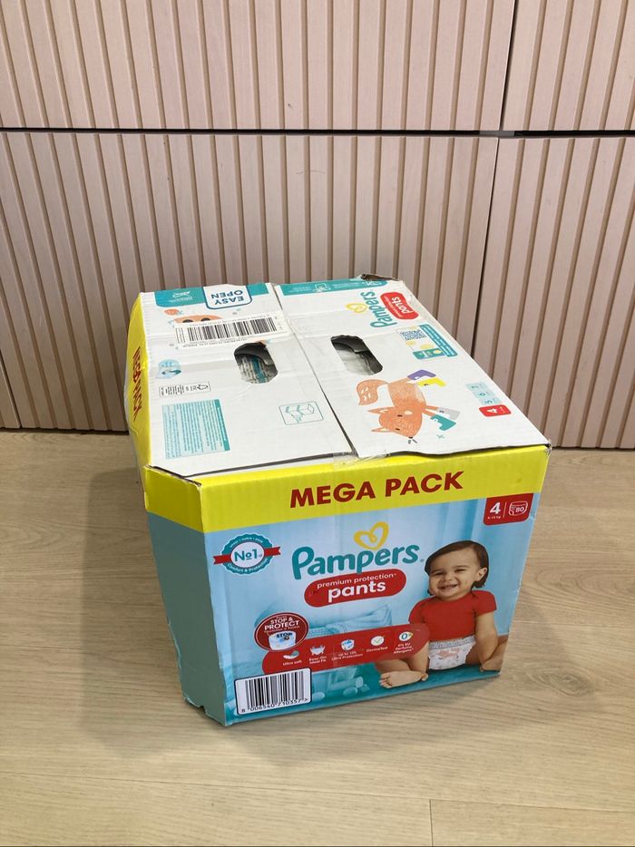 Couches Pampers Premium Protect taille 4 - photo numéro 2
